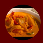 Head-on Shrimp Curry