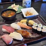 にぎり長次郎 - 梅ランチ