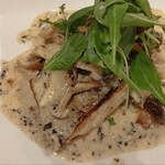 鉄板焼とお好み焼 みしまや - サワラのソテー