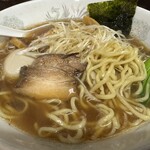 風の子ラーメン - しょうゆラーメン+ネギ+味玉