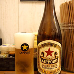 麺匠 釜善 - 瓶ビール