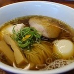 飯田商店 - ニボっちゃん(煮干らあ麺)700円+味玉100円
