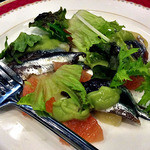 Bistroフルフル - 片口イワシのマリネ（２０１４年６月）