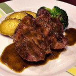 Bistroフルフル - 子羊モモ肉のロースト（２０１４年６月）