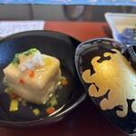 豆の花とうふ料理 - 揚げ出し豆腐　彩あん