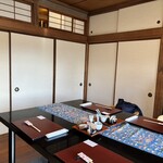 豆の花とうふ料理 - 隣の部屋と繋げて使う事もあるそうです