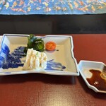 豆の花とうふ料理 - 湯葉刺し