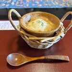 豆の花とうふ料理 - ほうれん草のグラタン