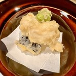 海のホテル島花 - 淡路鱧の天麩羅