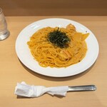 BEMITOBA - 海老入りウニクリームソースパスタ