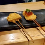 お出汁で食べる串かつと釜めしの専門店 ぎん庵 - 