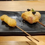 お出汁で食べる串かつと釜めしの専門店 ぎん庵 - 