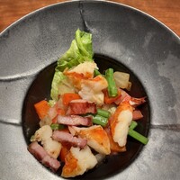 Wolfgang's Steakhouse Teppan - ホットサラダ