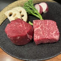 Wolfgang's Steakhouse Teppan - 2人で別の部位を選びシェア