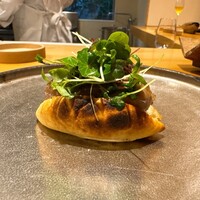 bekki - 自家製の生ソーセージのホットドッグ