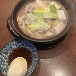 立ち呑み くにし - 豚バラ湯豆腐