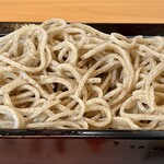 乙蕎麦 - 粗挽きアップ
