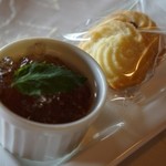 フレンチ 奥村邸 - ゼリーと、塩クッキー。