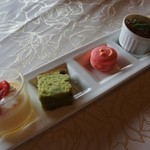 フレンチ 奥村邸 - スペシャルデザート。