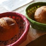 フレンチ 奥村邸 - 焼き立てパン。