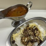 かれーの店 うどん  - オイスターゴッド