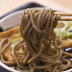 立ち喰いそばうどん 松石 - きつねそば＠税込490円＋松ゲソ2個＠税込160円