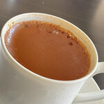 インデアンレストラン  ニューミラ - 〆はもちろんホットチャイ