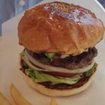 バーガーマニア - アスパラカマンベールバーガー