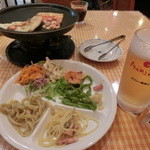 Piesu Marino - ﾋﾞｰﾙは制限時間内780円飲み放題です(^^♪