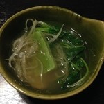 夕凪橋 多古安 - 牛蒡・蓬麩・三つ葉も美味しい〜♪