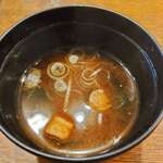 釜めし菜時記 さき亭 - お味噌汁
