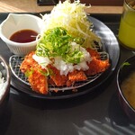 松のや - 料理写真:鬼おろしポン酢ささみかつ定食