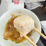 松葉寿司 - 白子でか！これで３分の1！