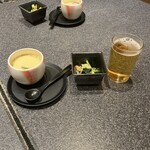 すしざんまい匠 - まずはビール