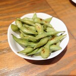 広島府中焼き＆鉄板焼き KENTA - 2025年1月　焼き枝豆