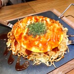 広島府中焼き＆鉄板焼き KENTA - 2025年1月　府中焼き完成