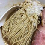 煮干中華ソバ イチカワ - 菅野製麺の特注麺（2014年6月）