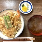 天ぷら 水谷 - ランチ：天丼※税込950円だど！
