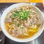こだわりうどん一道 - 肉うどん