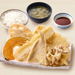 揚げたて天ぷら定食 まきの - 料理写真: