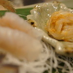 千春鮨 - イカ山わさび