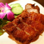 カリー風味の豚のスペアリブ揚げ