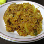 ディル レストラン - 拡大図（カリフラワーとチキン）