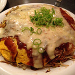 しにせ屋 - 肉玉そばWチーズトッピング