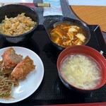 中華料理 天心 - エビチリ頼んだら、それ以外は全部おかわり自由の食べ放題