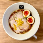 中華そば 髙野 - 味玉豚蕎麦¥1600