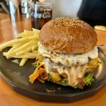 髙橋バーガー - 2025.1マンスリー、トリプルダブルチーズバーガー