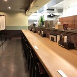 牛たん料理 閣 - カウンター席