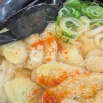 人力うどん - 澄んだ出汁とたっぷりごぼ天