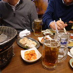 鉄ノ四 - ６名で卓上炭火コンロ２台